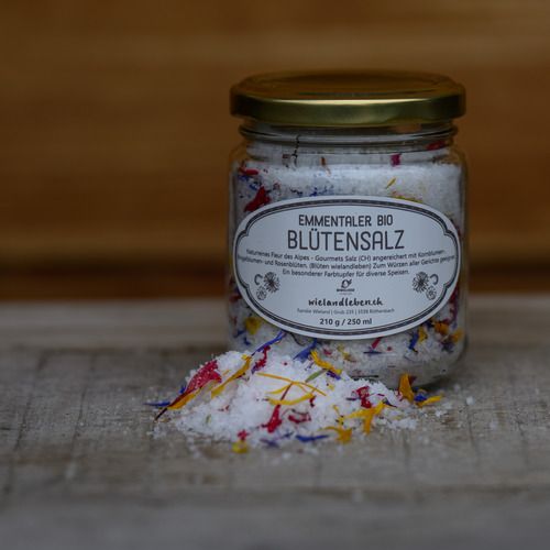 Blütensalz, Rosensalz – Farbe und Geschmack aus der Natur