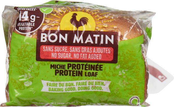 Miche protéinée sans sucre, sans gras