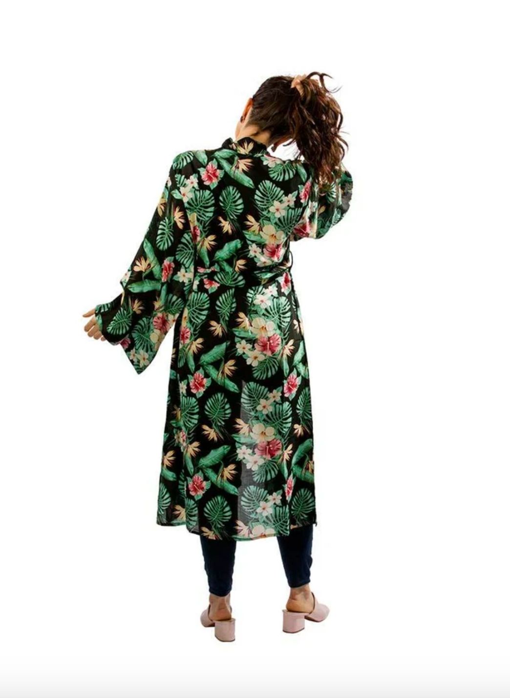 Long Belted Kimono