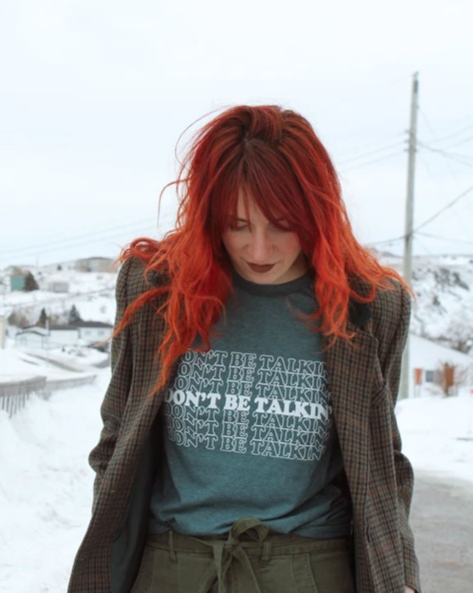 Don't Be Talkin' Tee Heather Green 