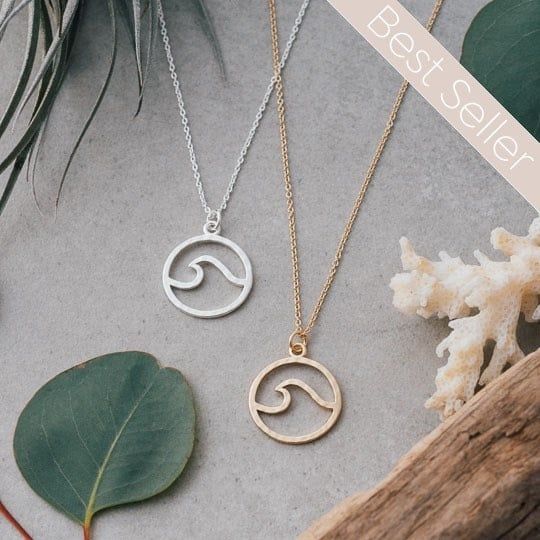 Swell Necklace, Color: Silver
