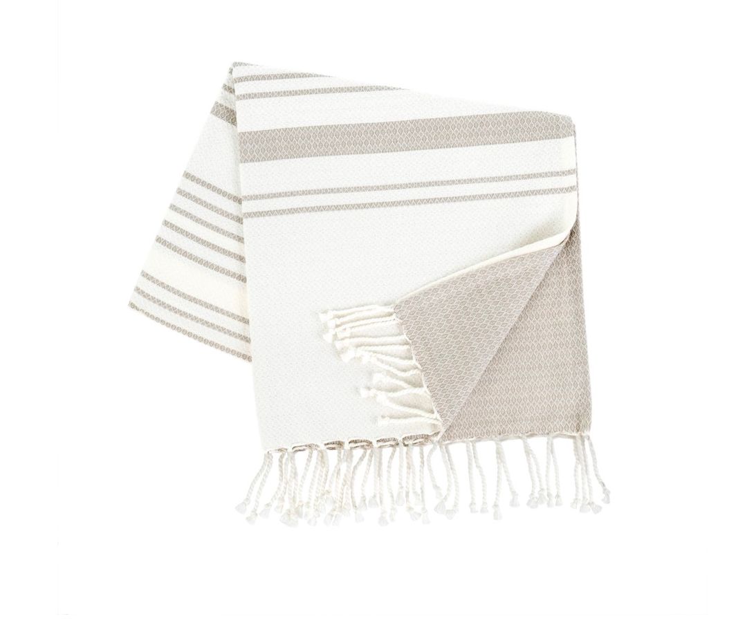 Turkish Bath Towel , Color: Grey