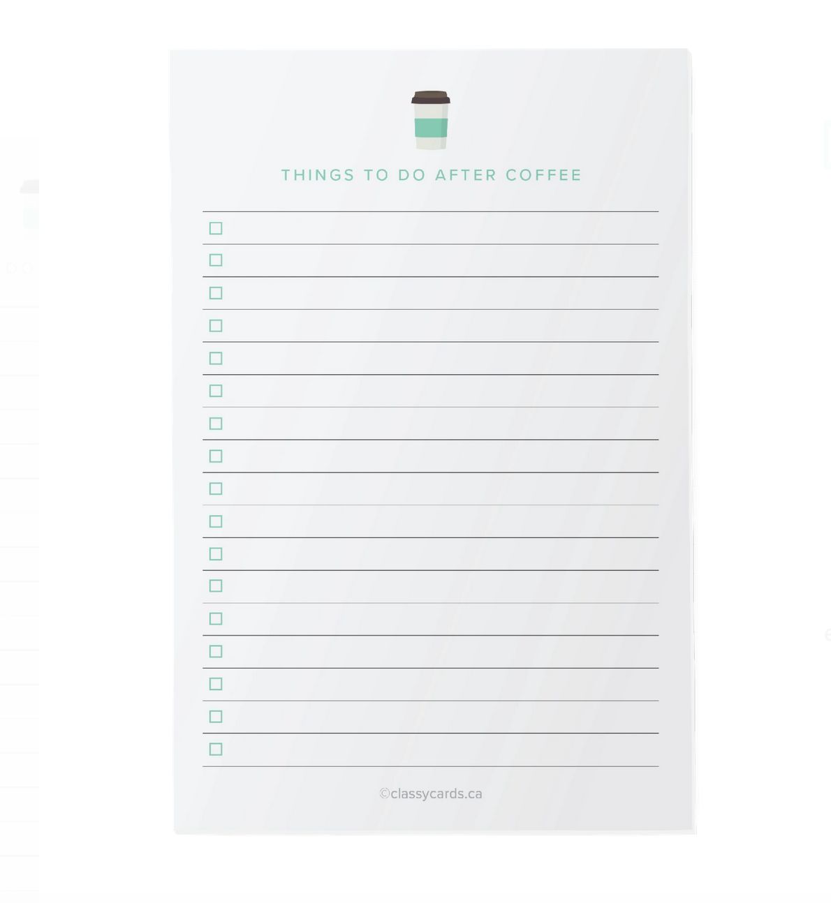 Classy Notepad
