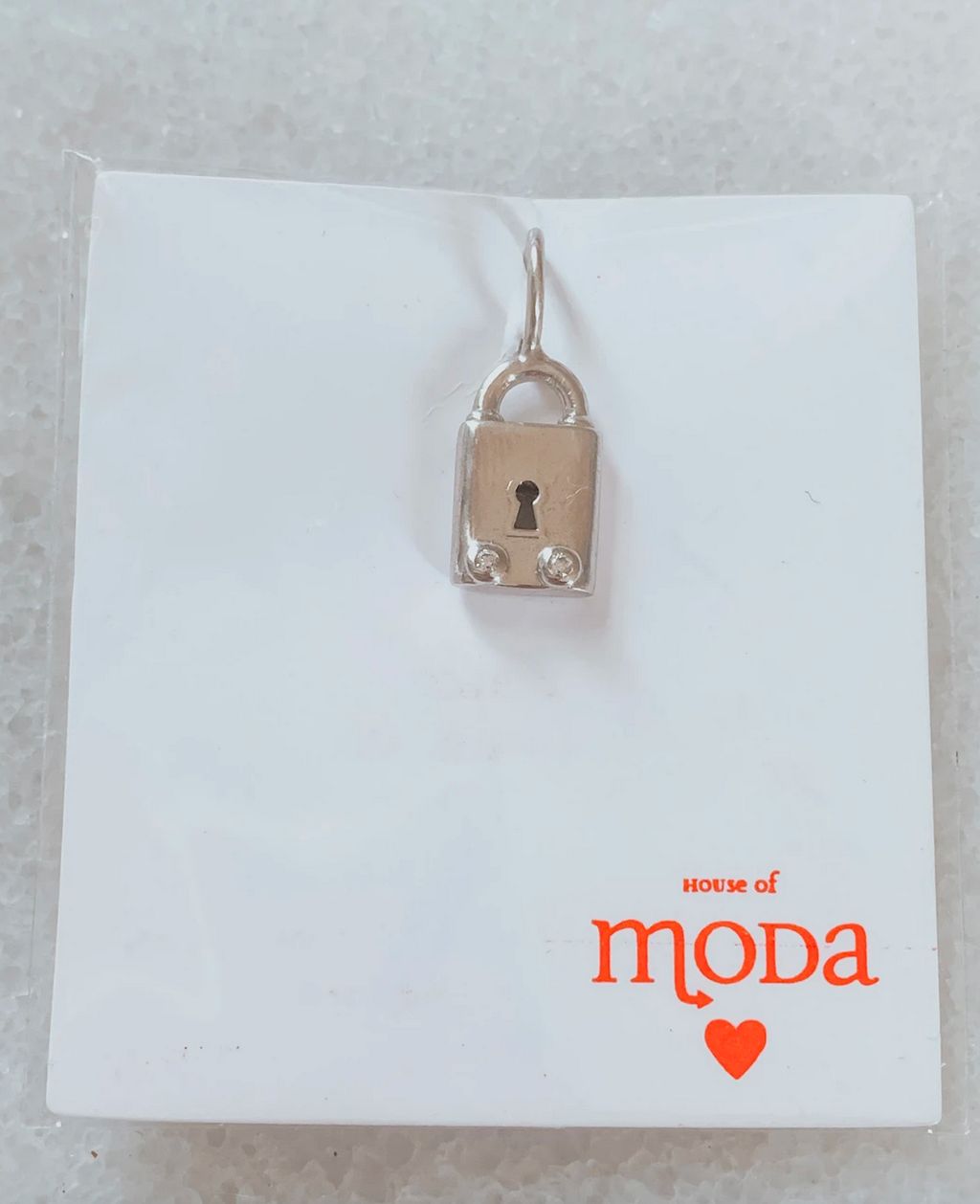 Mini Lock Charm 