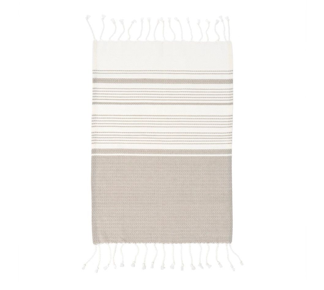 Turkish Hand Towel, Color: Grey