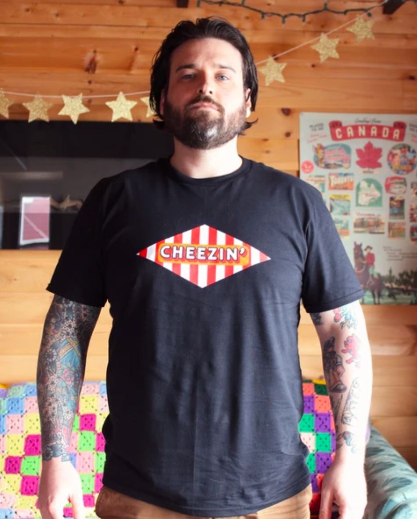 Cheezin' Logo Tee