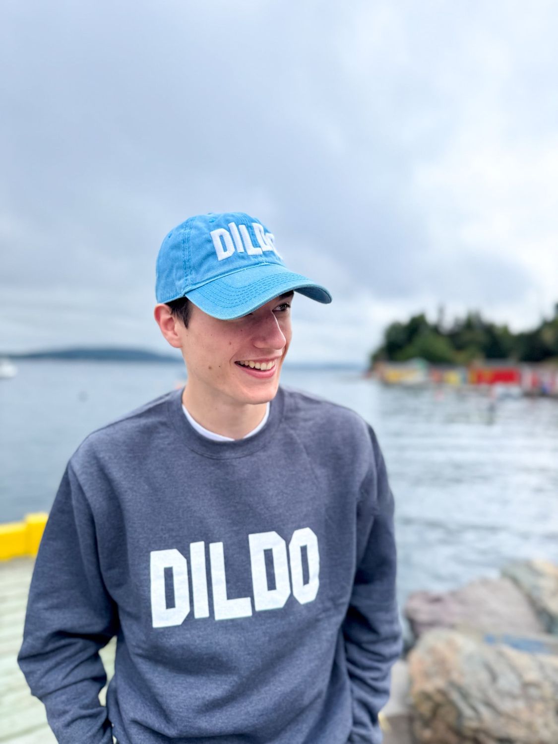 DILDO Baseball Hat, Color: Aqua