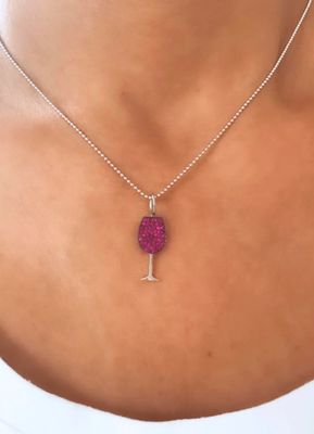 Red Wine Charm 