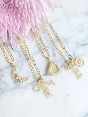 Baguette Moon Charm 