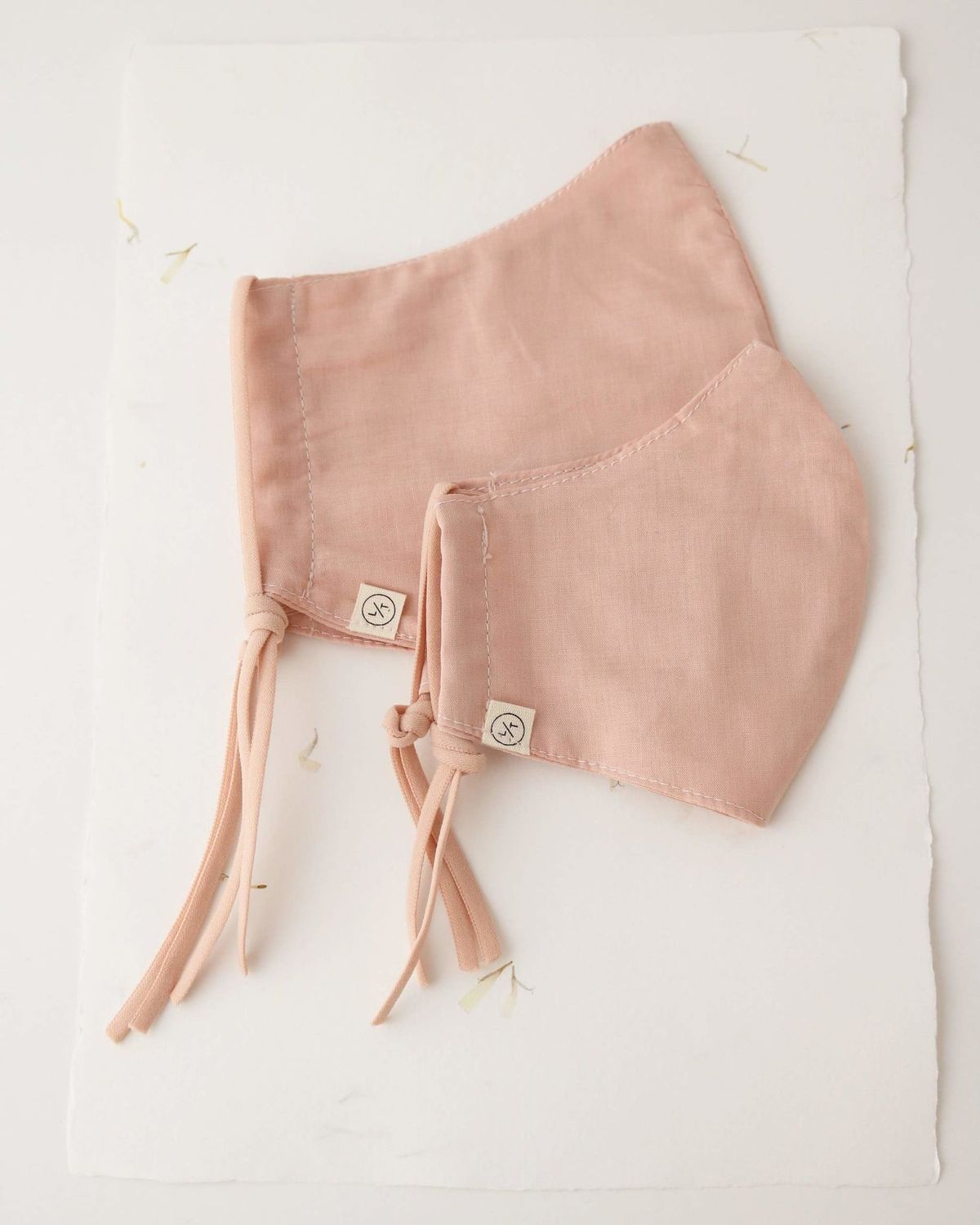 Mommy + Me Soft Cotton Mask 2 Pack, Color: Blush