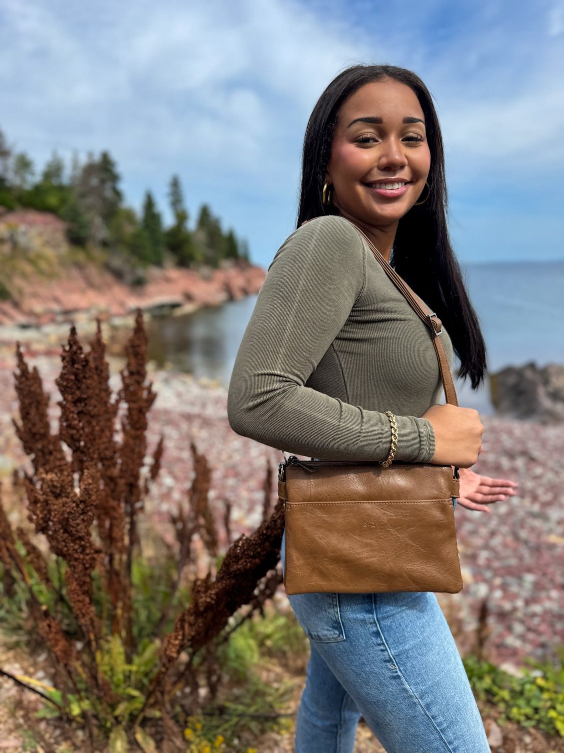 Solar Crossbody
