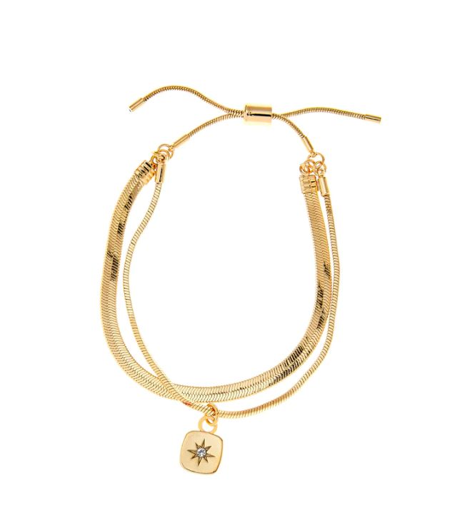 Nova Bracelet, Color: Gold