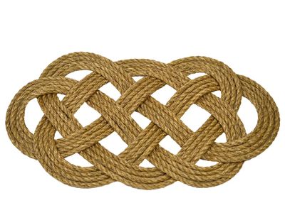 Handcrafted Nautical Rope Mat