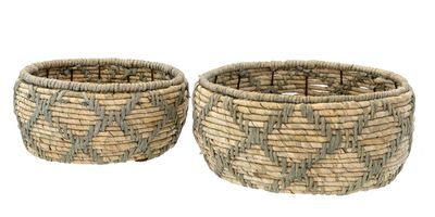 Grey Dominica Baskets 