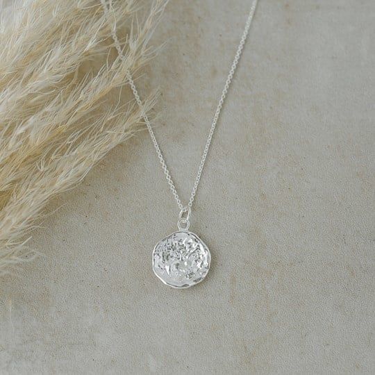 Brea Necklace , Color: Silver
