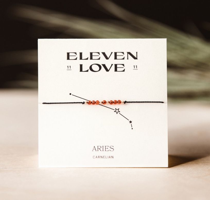 Zodiac Wish Bracelet, Text: Aries