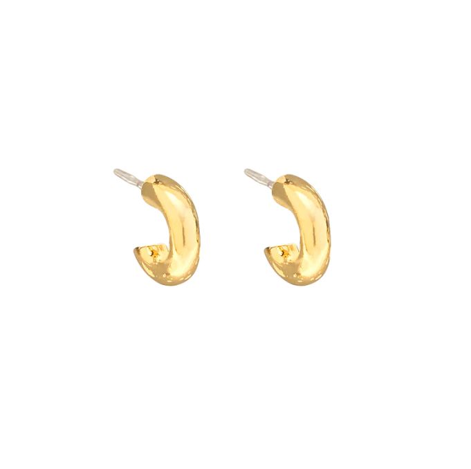 Petit Hoops, Color: Gold