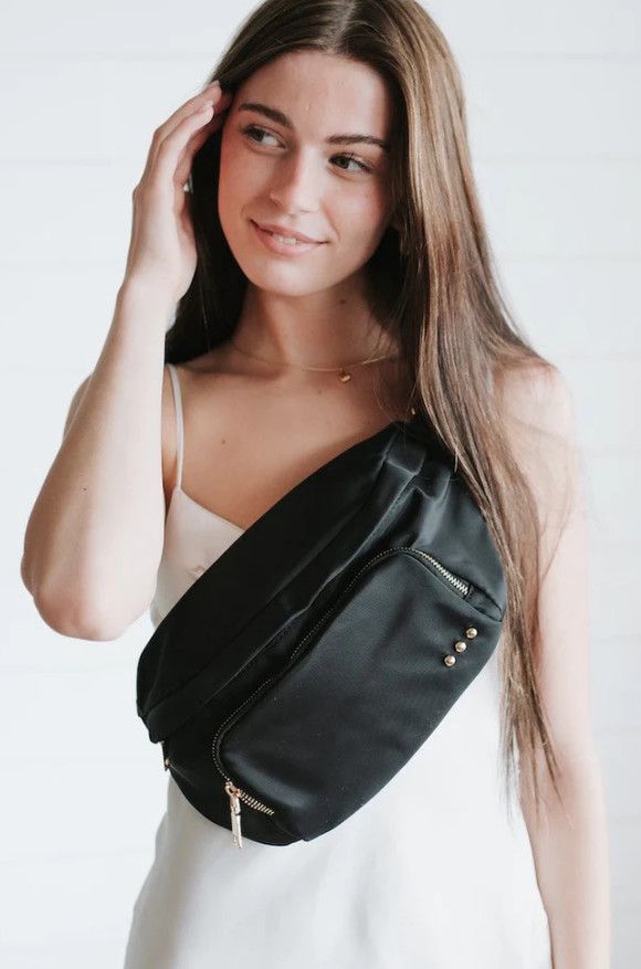Ryder Bum Bag, Color: Black