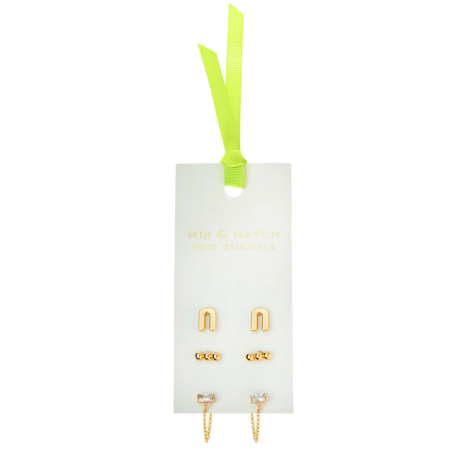 Lola Earrings, Color: Gold