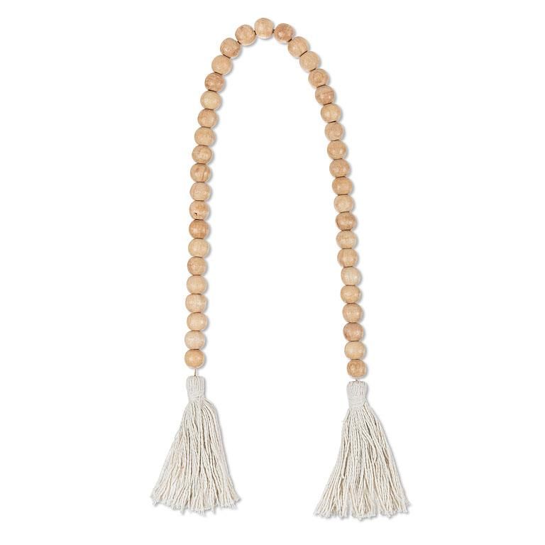 Fringe Beaded Cord, Color: Ivory