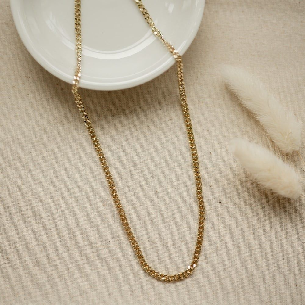 Brazen Necklace , Color: Gold