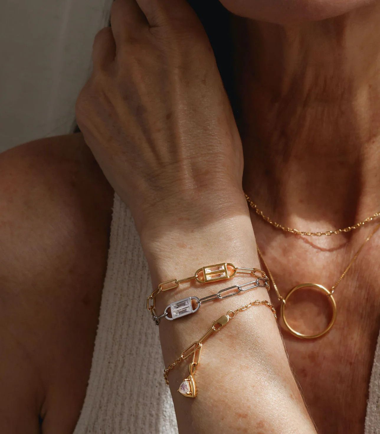 Stanley Bracelet, Color: Gold