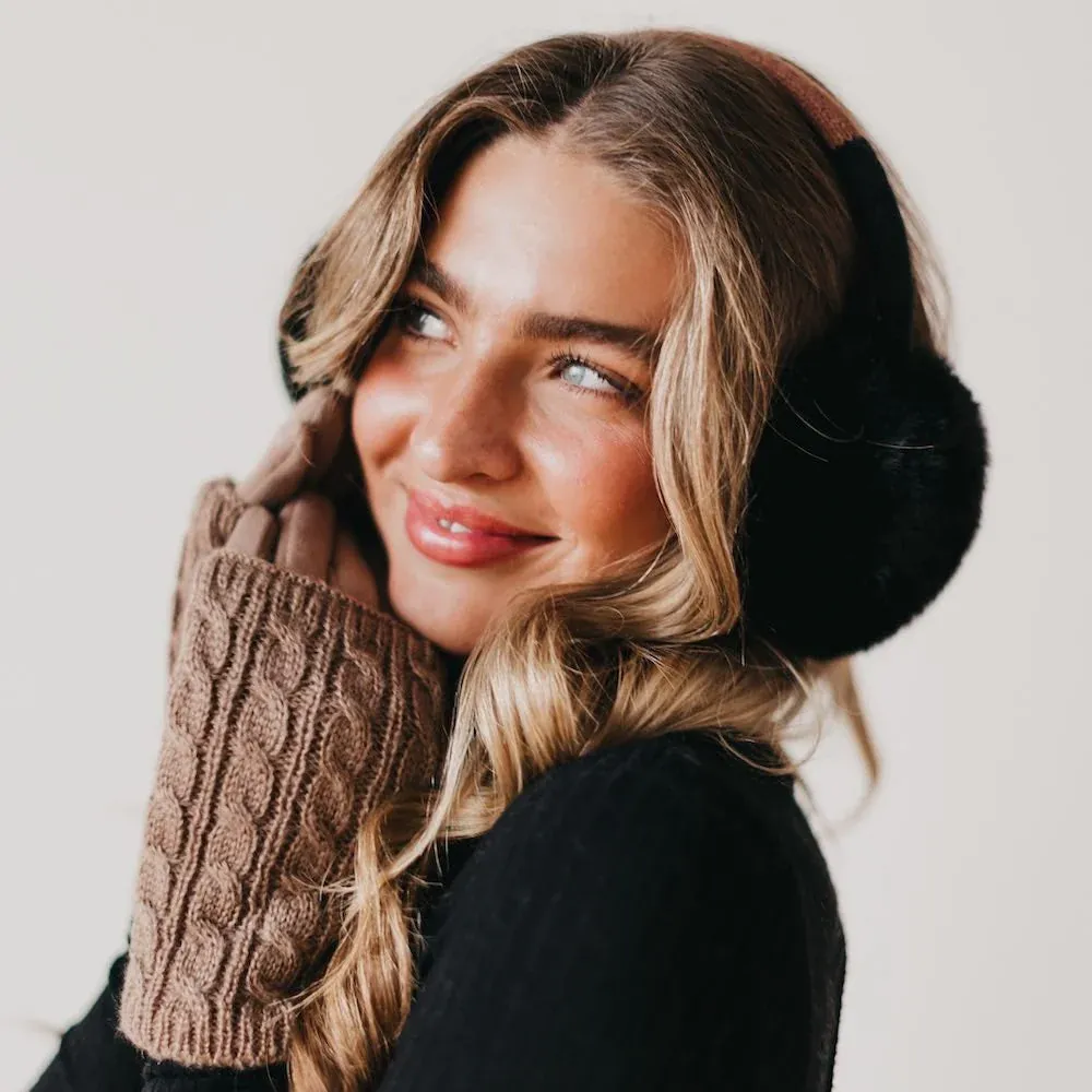 In the City Earmuffs, Color: Black