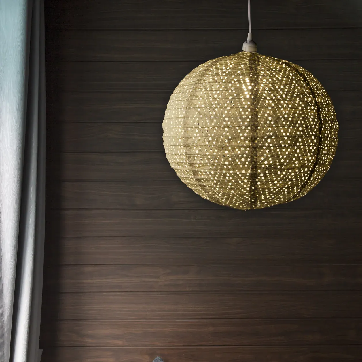 Soji Stella Nova Chevron 18" Lamp , Color: Pearl