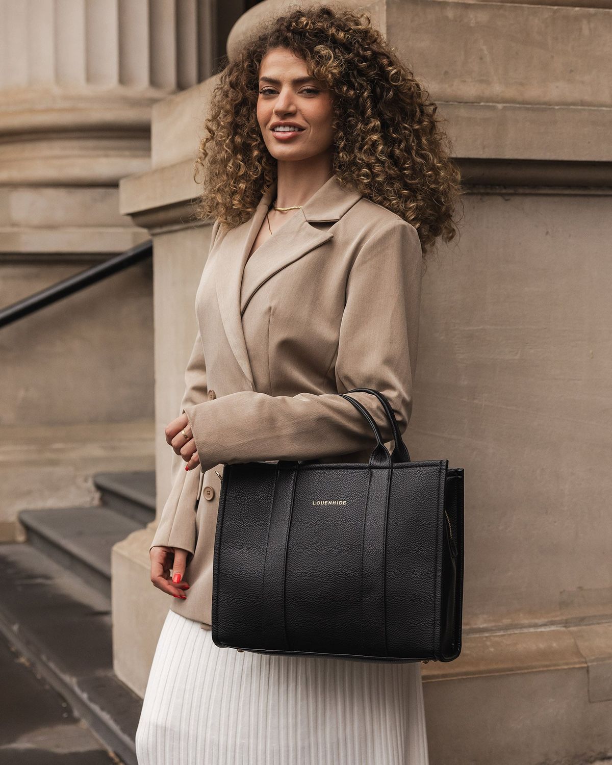 Manhattan Tote Bag, Color: Black