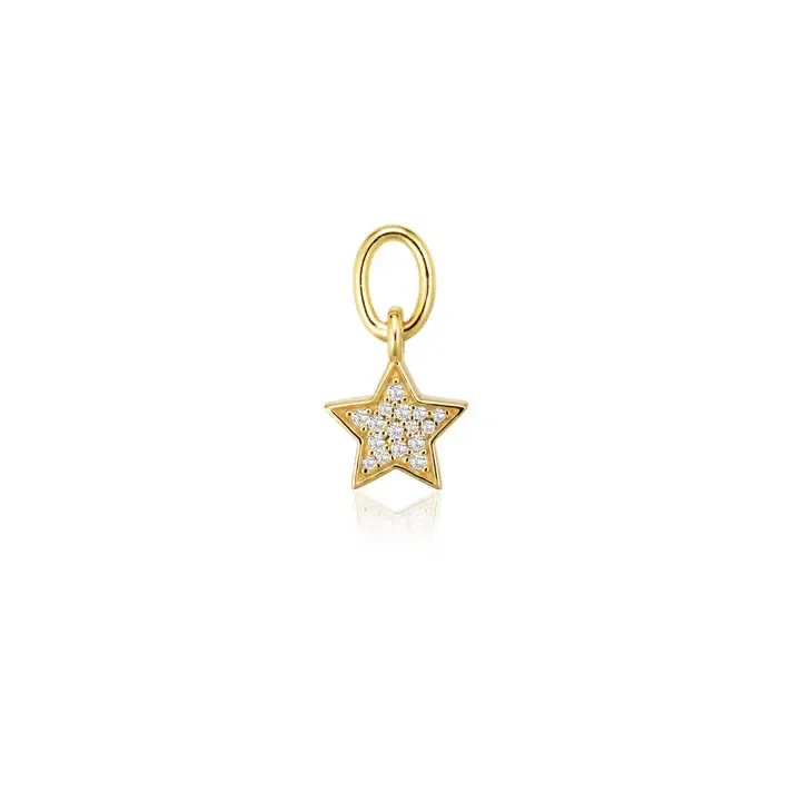 Charm Stella, Color: 18k Gold Plated