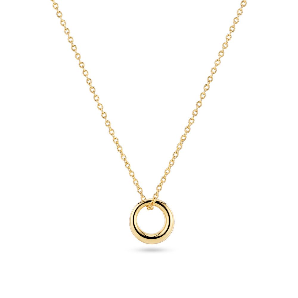 Selene Necklace , Color: 18k Gold Plated