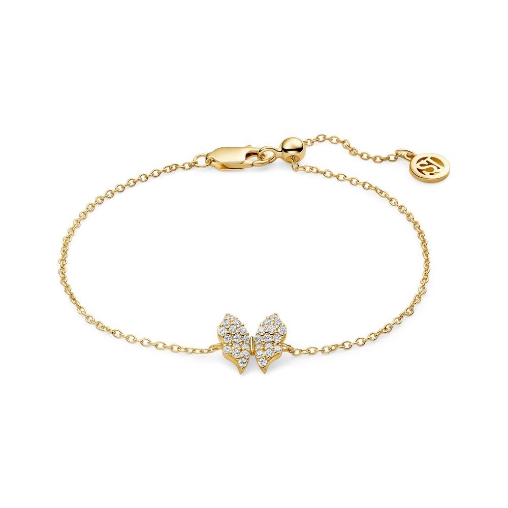 Farfalla Bracelet , Color: 18k Gold Plated