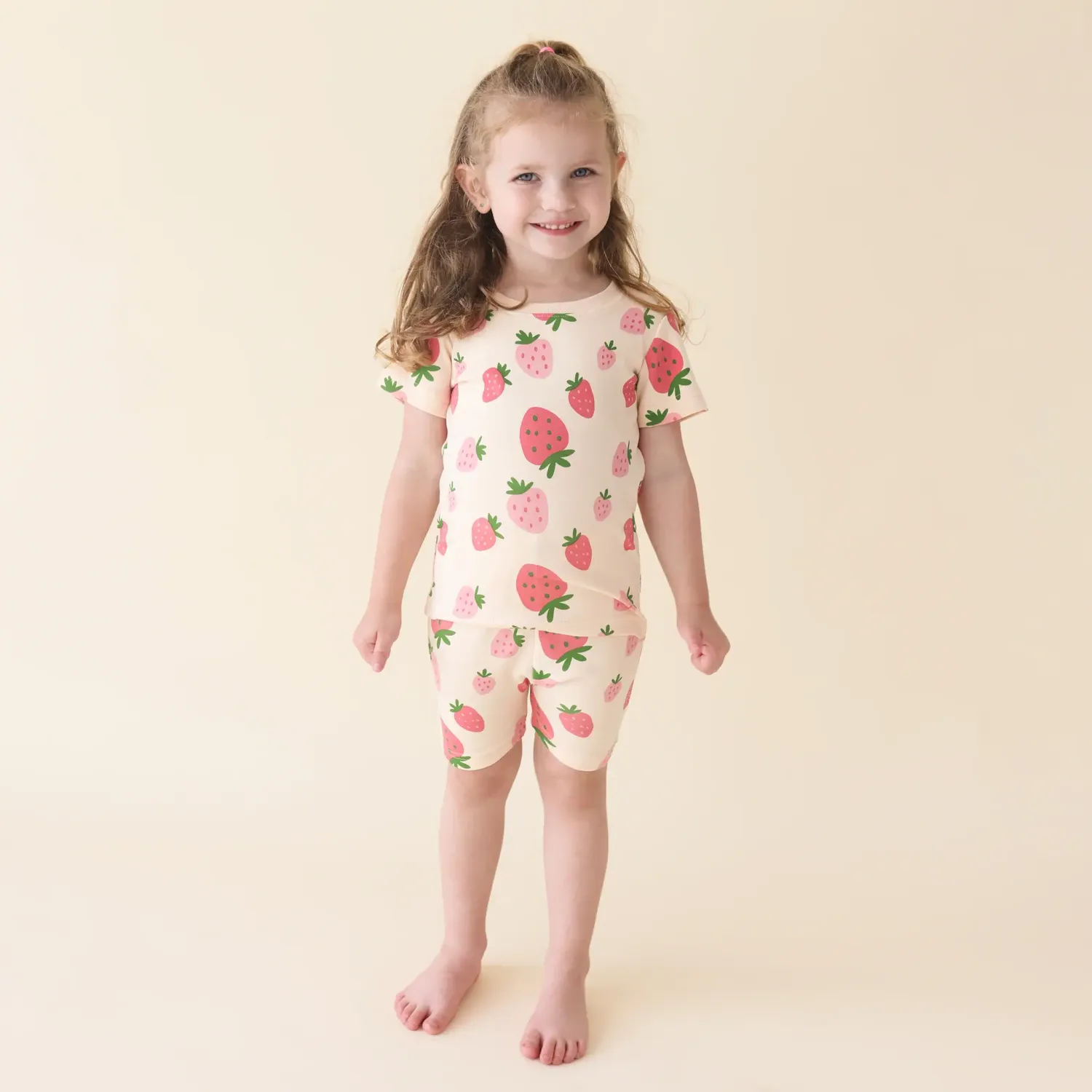 "My Jammies" Organic Kids Strawberries Pajamas