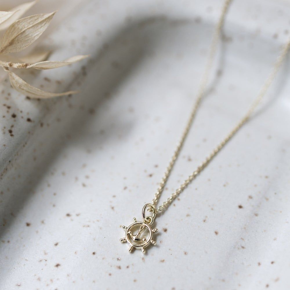 Nautical Necklace, Color: Gold