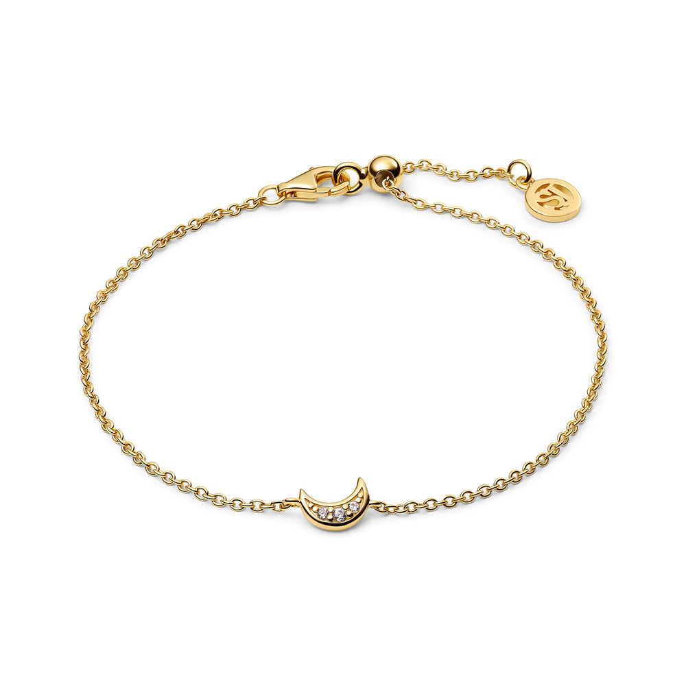 Luna Bracelet , Color: 18k Gold Plated