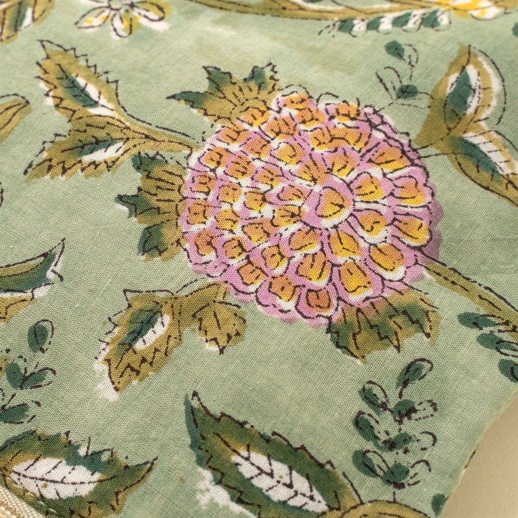 Block Print Pouch