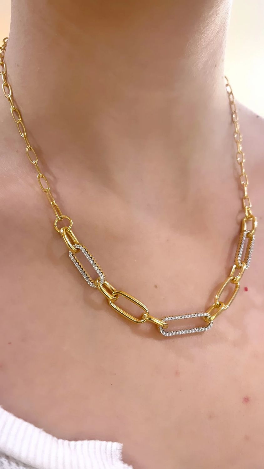Chiara Chain , Color: 18K Yellow Gold