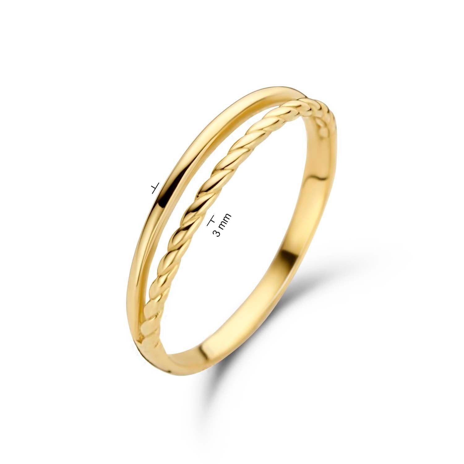 Twister Twin Ring