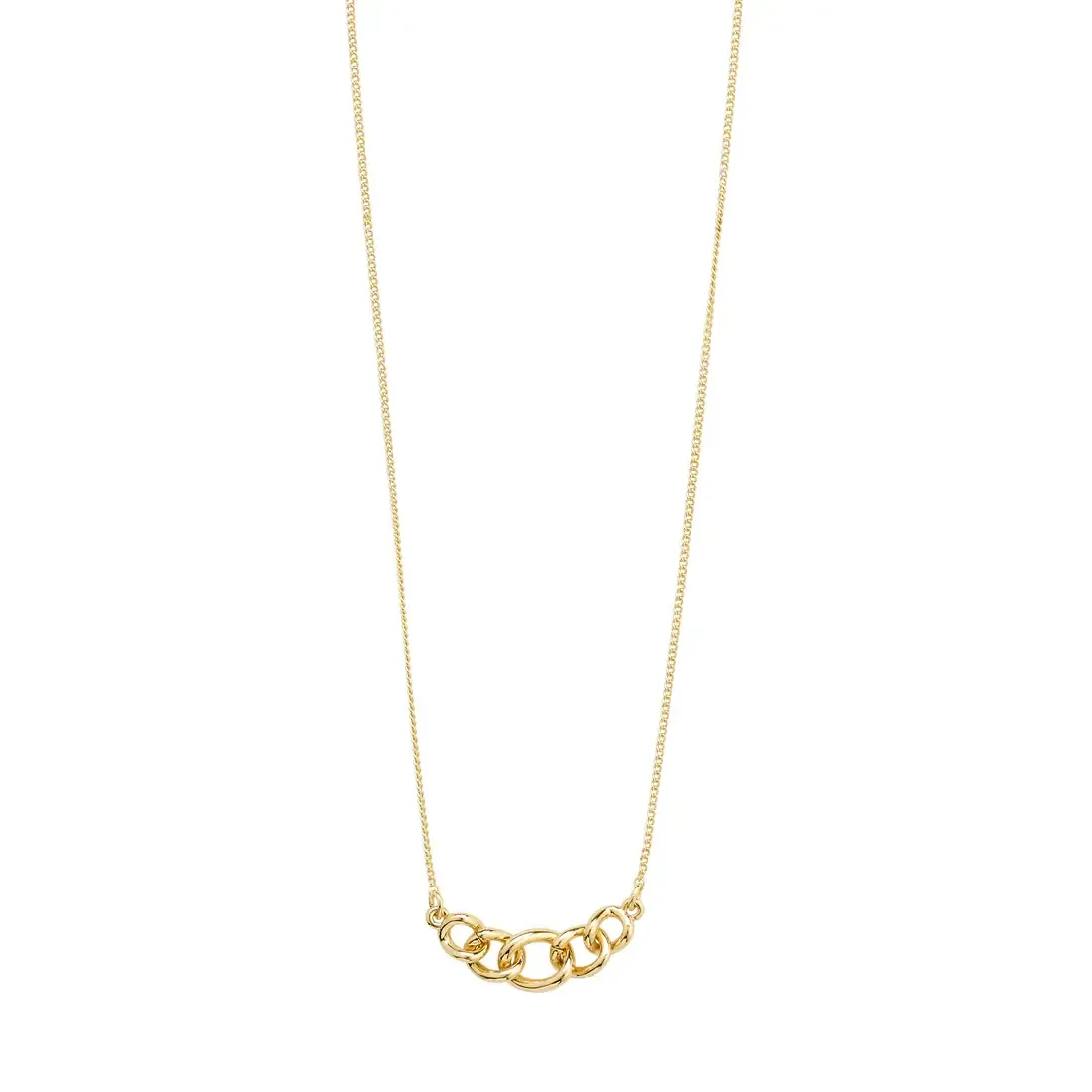 Wrenley Necklace, Color: Gold