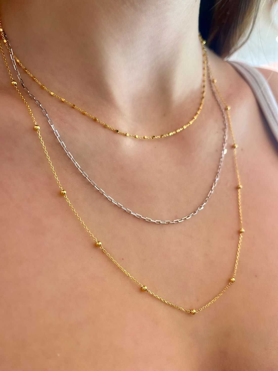 Multi Crew Necklace