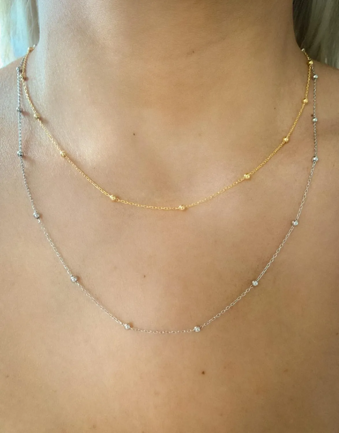 Aria Crew Necklace