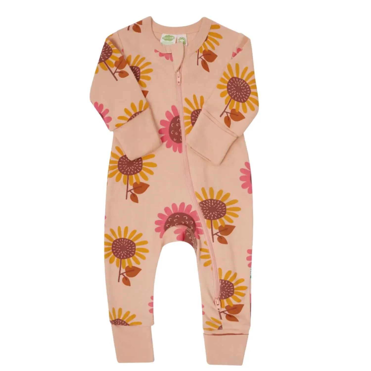 Sunflowers '2-Way' Zip Romper  