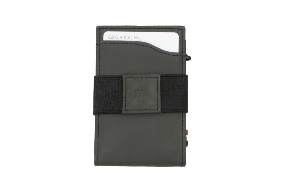 Metal Card Holder Slim, Color: Carbon Black