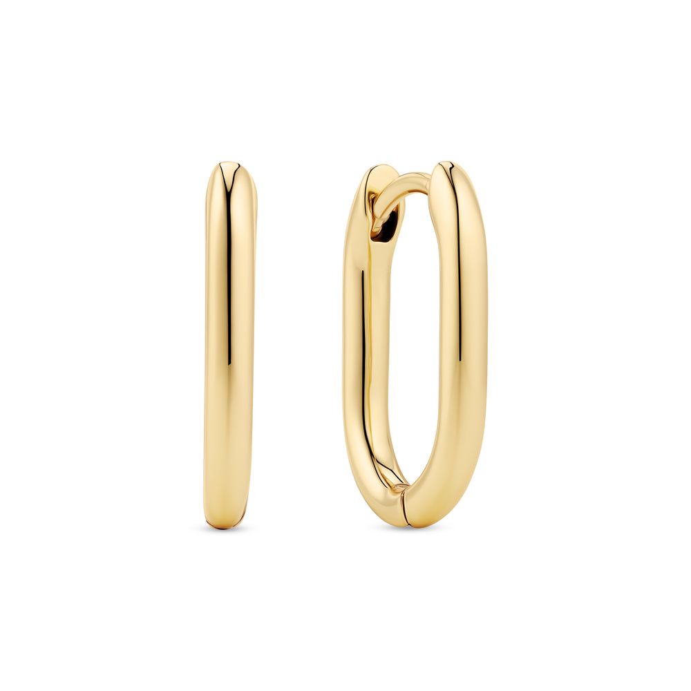 Capriana Pianura Earrings , Color: 18k Gold Plated