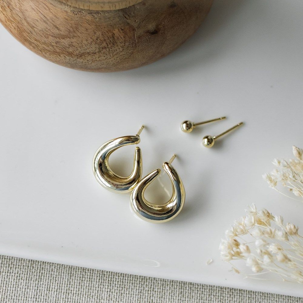 Duet Set Chunky, Color: Gold