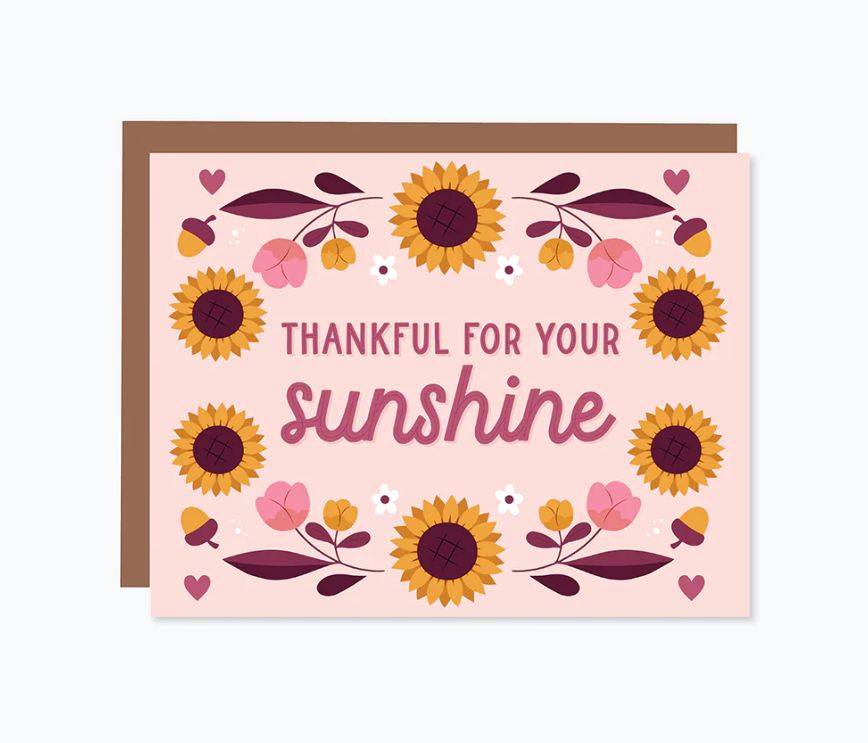 Golden Hour: Thankful for your Sunshine