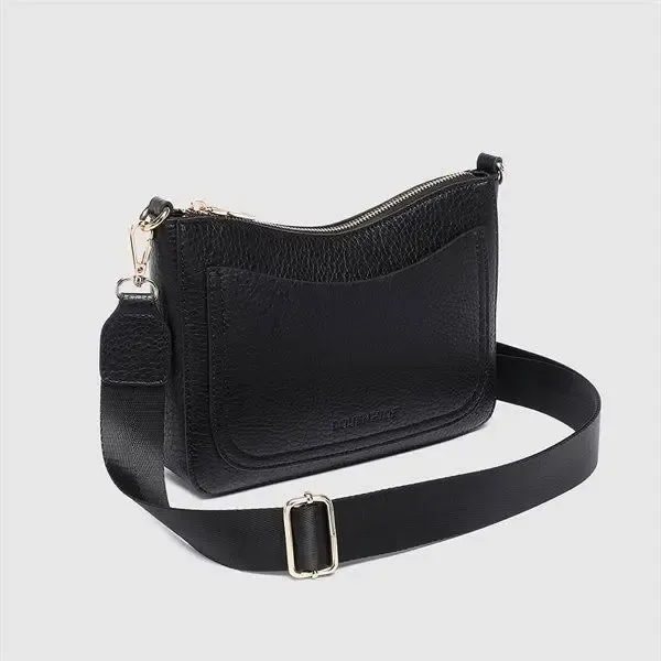 Linda Crossbody Bag , Color: Black