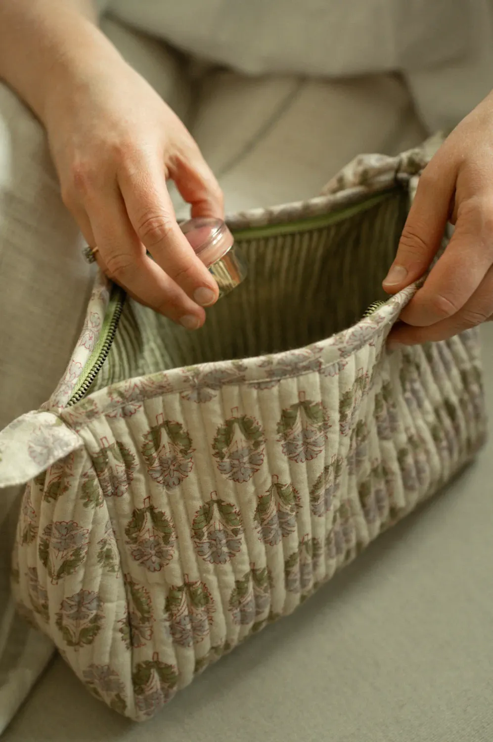 Nandini Block Print Pouch