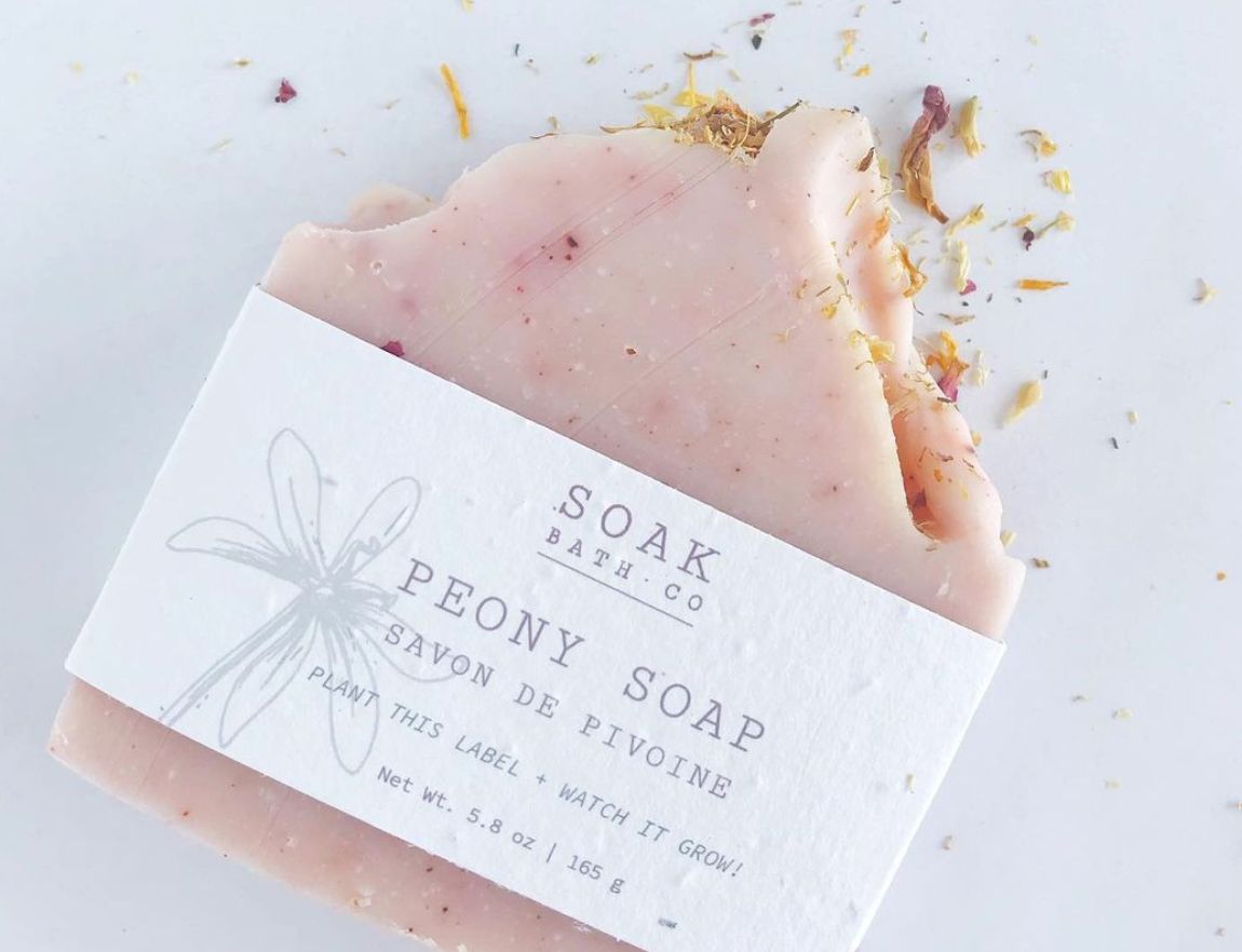 Peony Soap Bar