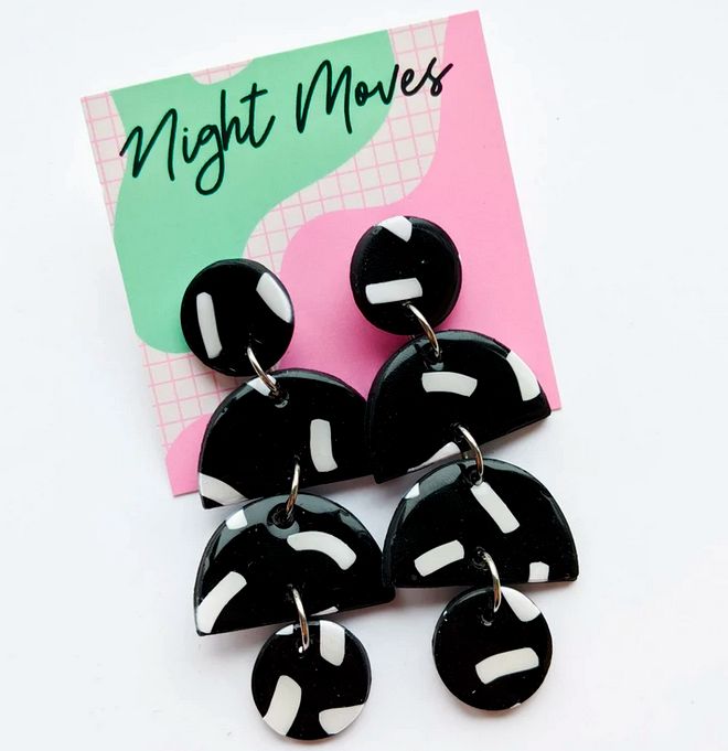 Serpentine Dangle Earrings in Amanda